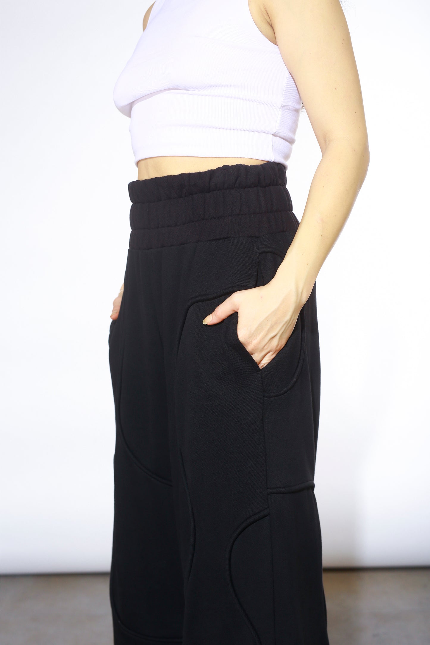 Fluidity High-Waist Sweats