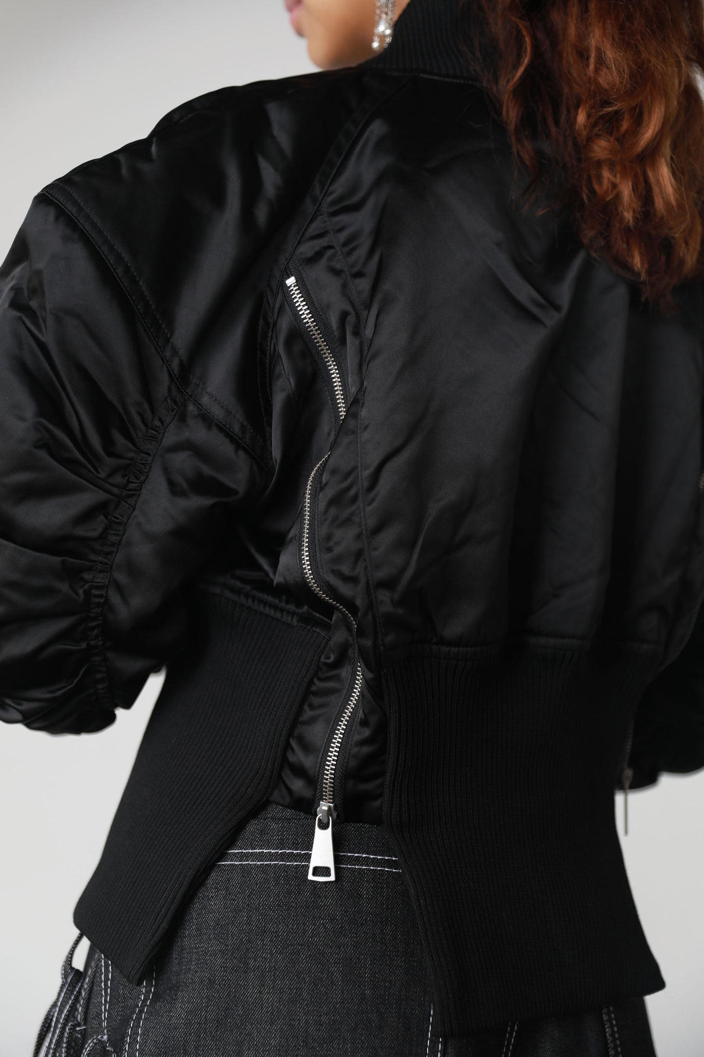 Double Zip Bomber Jacket (Unisex)