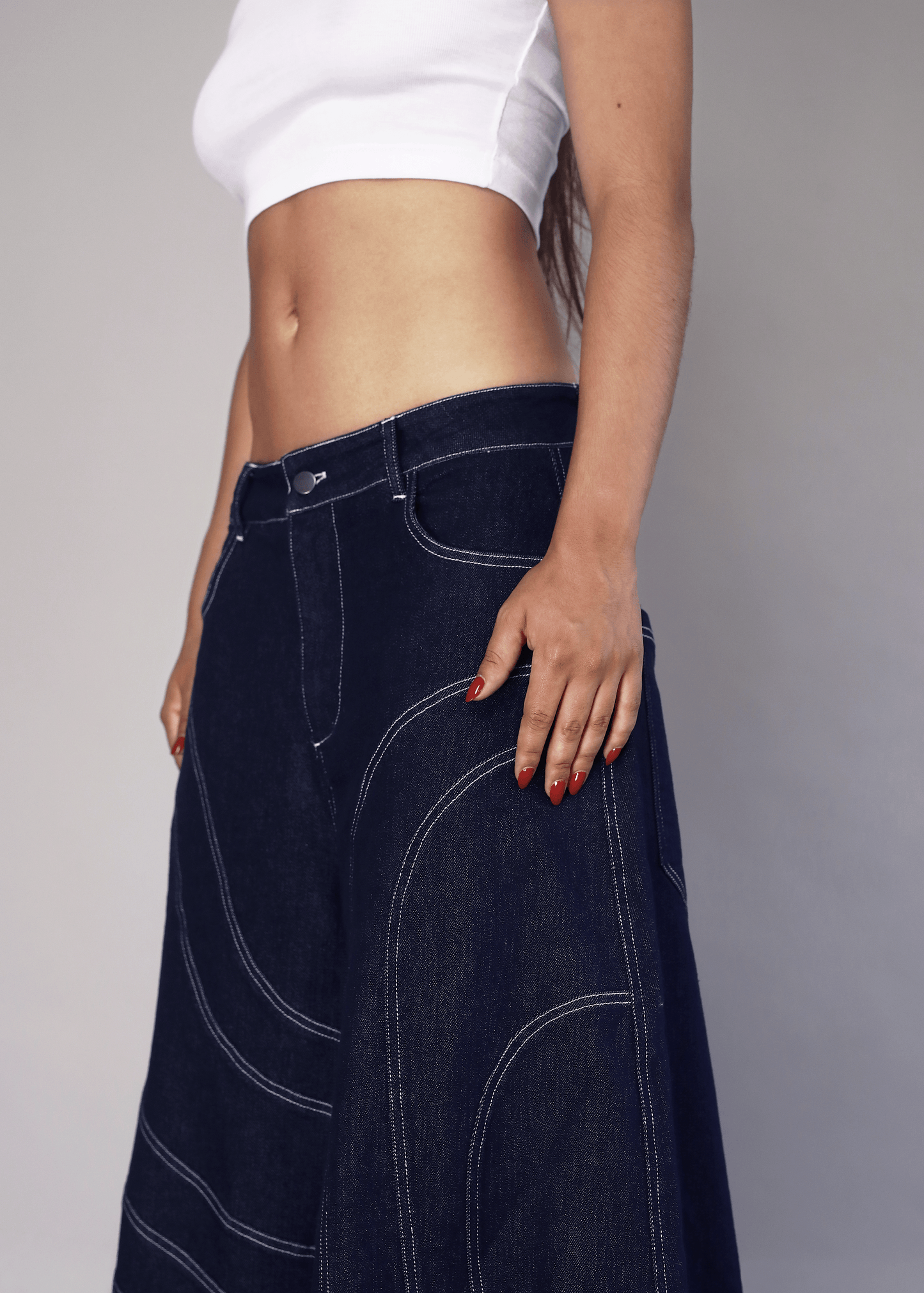 Ripple Denim Jeans
