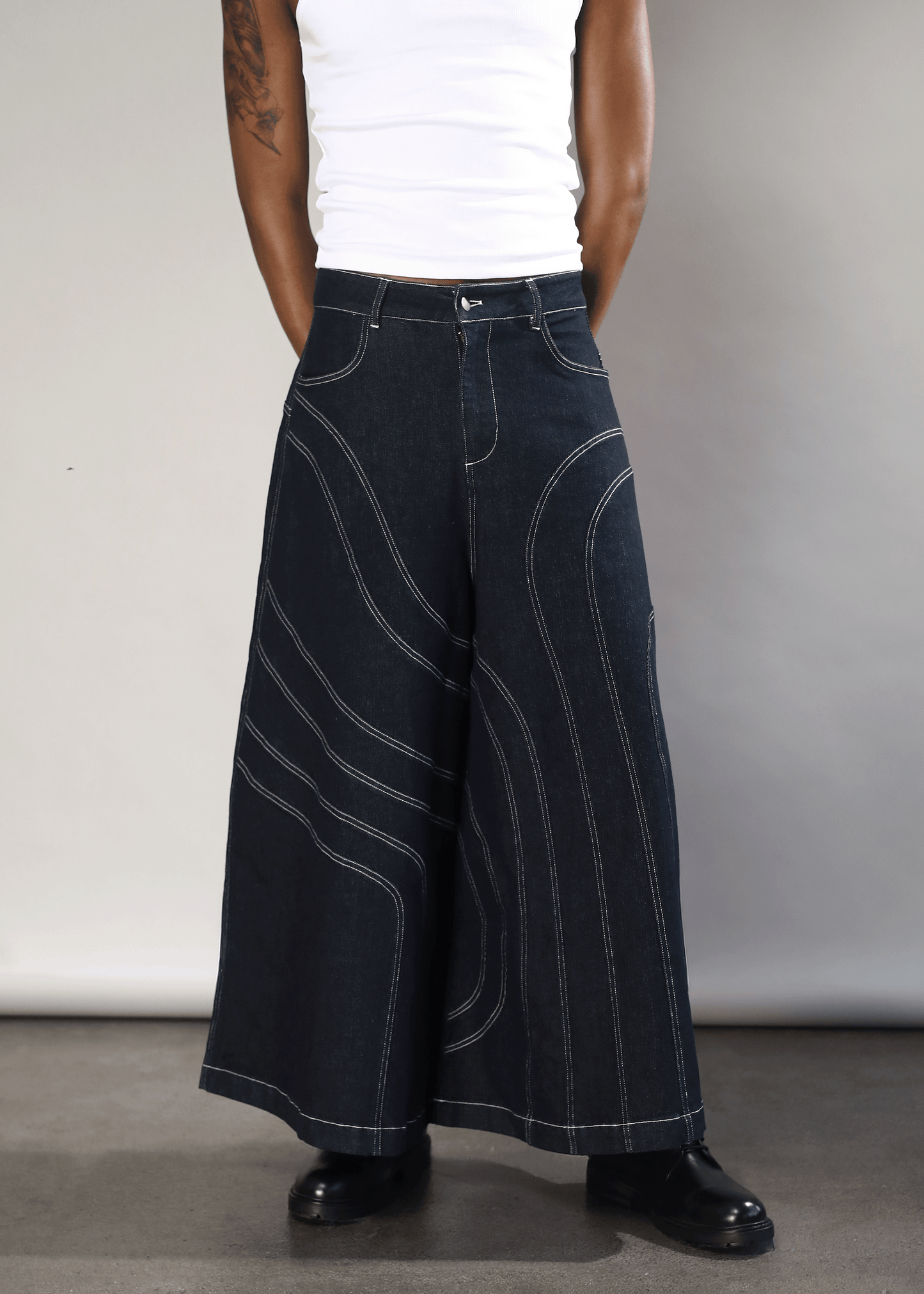Ripple Denim Jeans