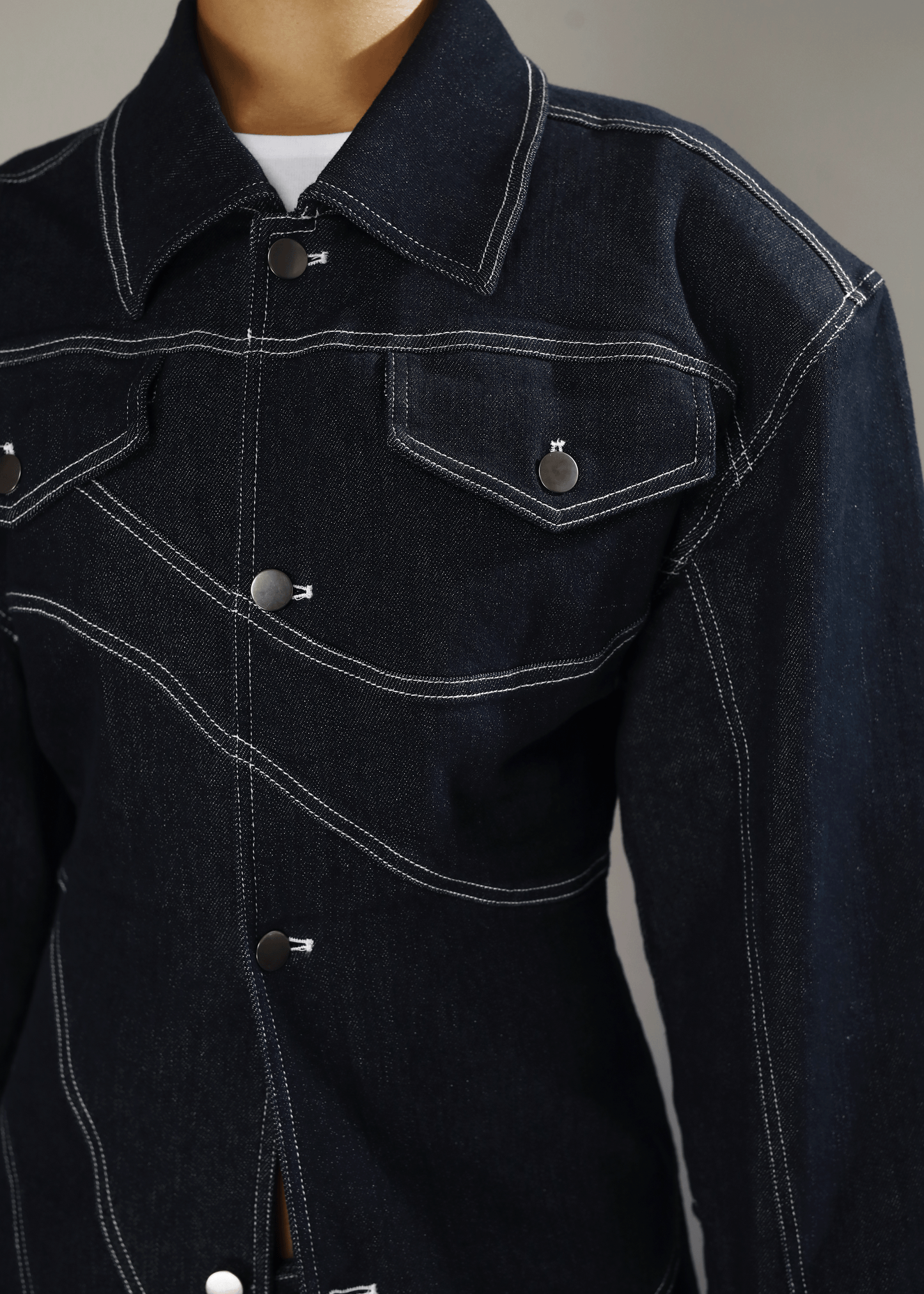 Ripple Denim Jacket