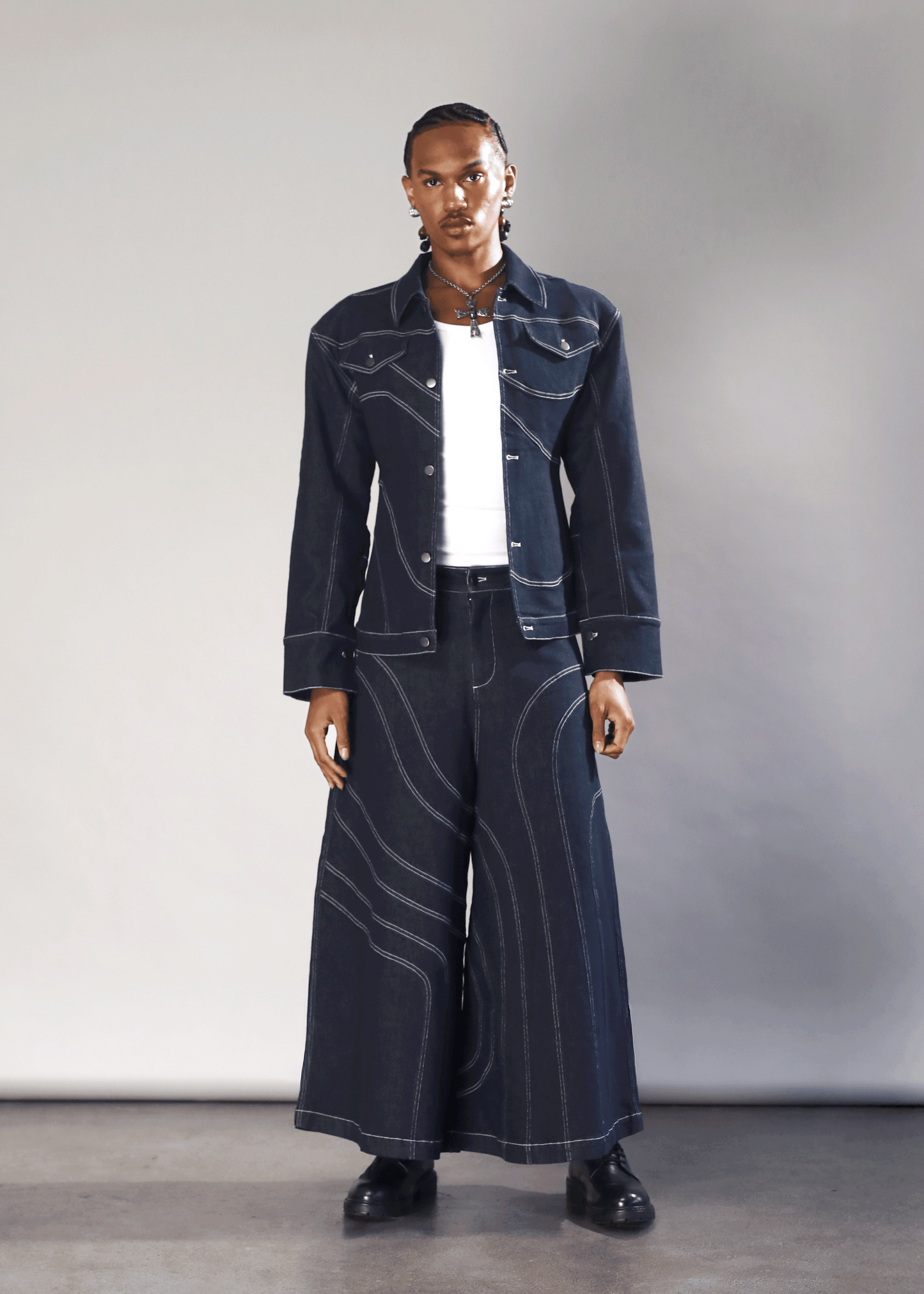 Ripple Denim Jacket